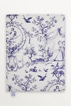 Toile De Jouy Desenli Xl Sert Kapak Defter - 0