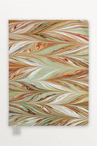 Ebru Desenli No 34 Xl Sert Kapak Defter - 1