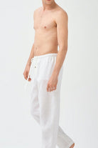 Rem Linen Pants White - 2