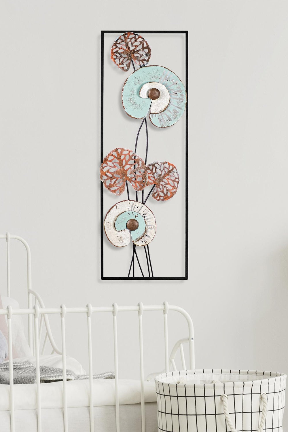 Bys-078-A Dekoratif Metal Duvar Tablosu - 2