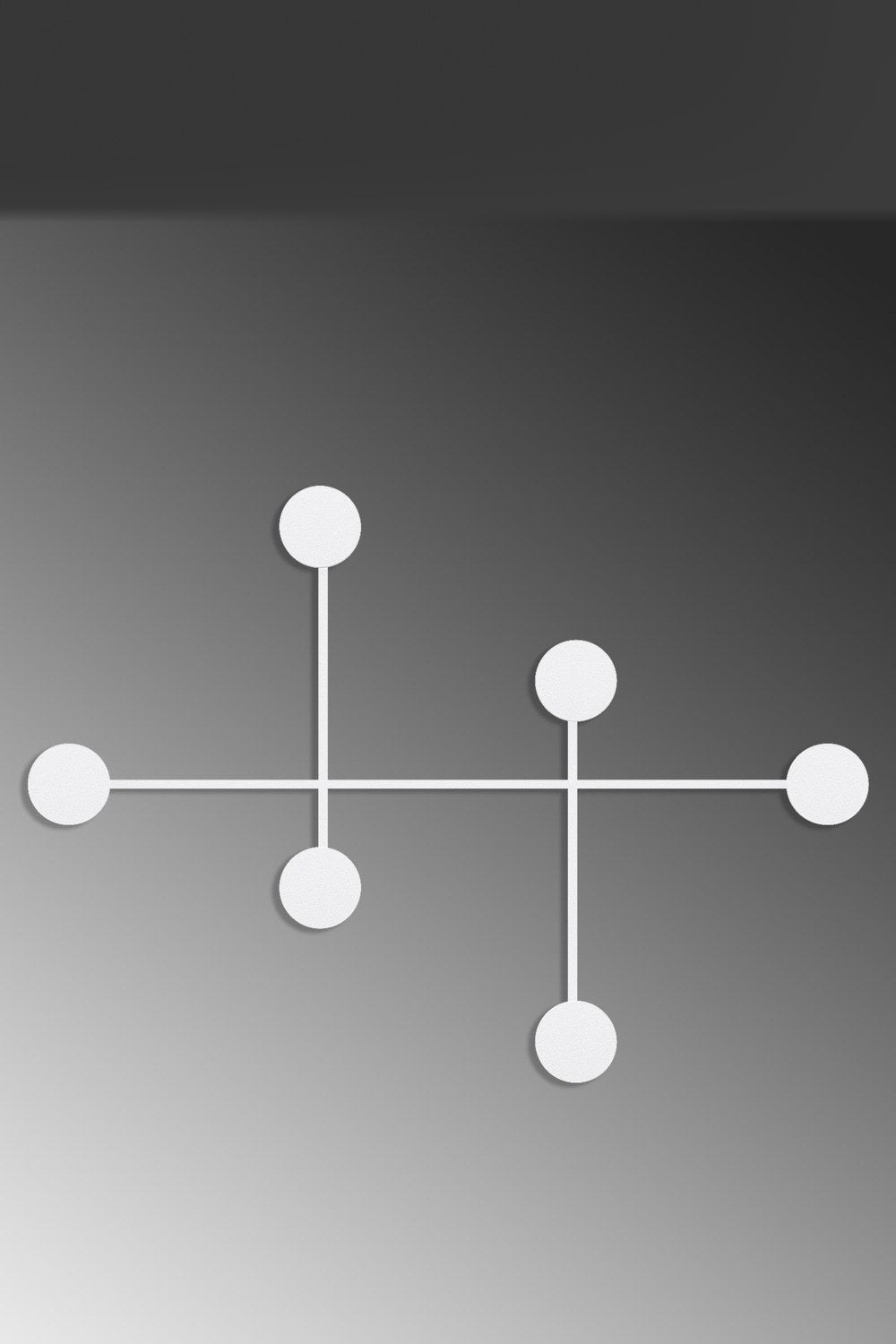Amt-003-B Dekoratif Metal Askılık - 1