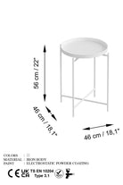 Shb-007-B Dekoratif Metal Sehpa - 5