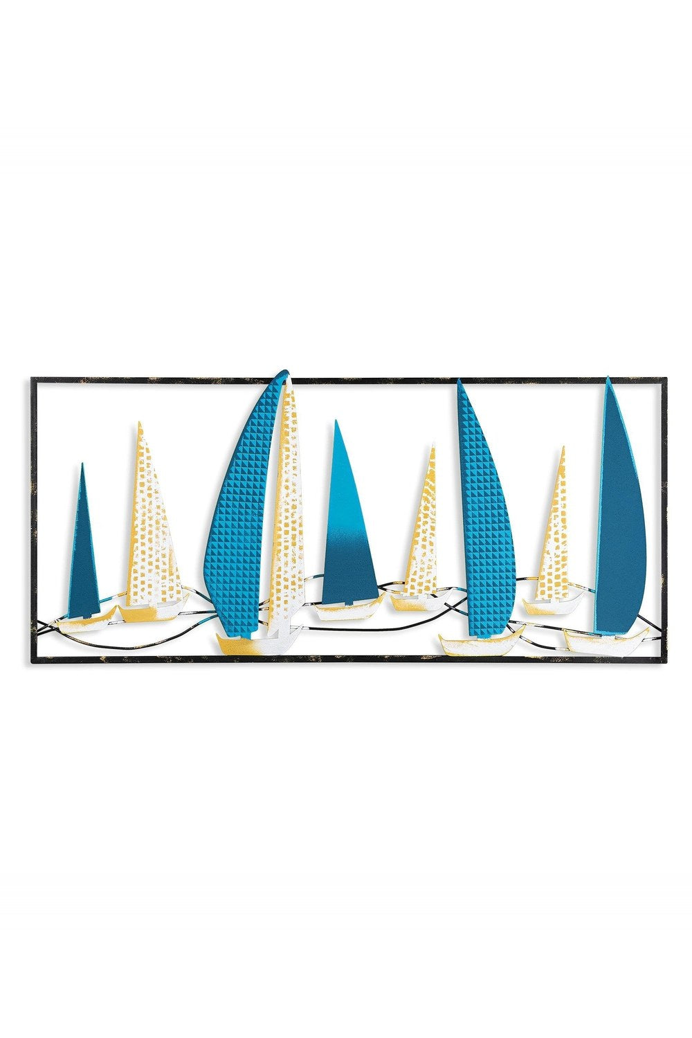 Bys-027-B Dekoratif Metal Duvar Tablosu - 5