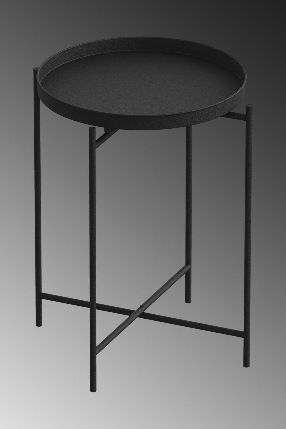Shb-007 Dekoratif Metal Sehpa - 3