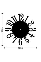 Watch-014 Dekoratif Metal Duvar Saati - 2