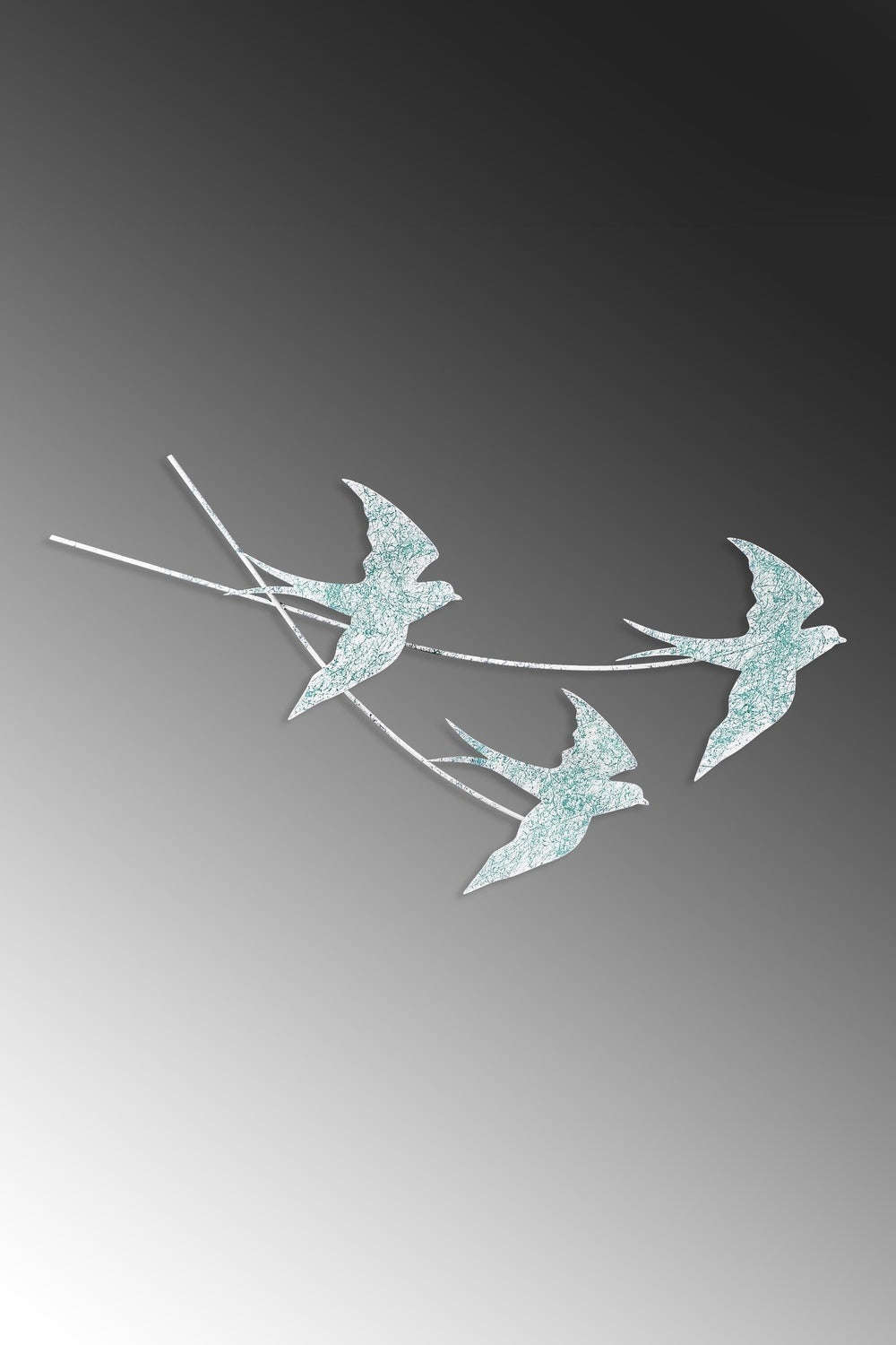 Bys-102-C Dekoratif Metal Duvar Tablosu - 3
