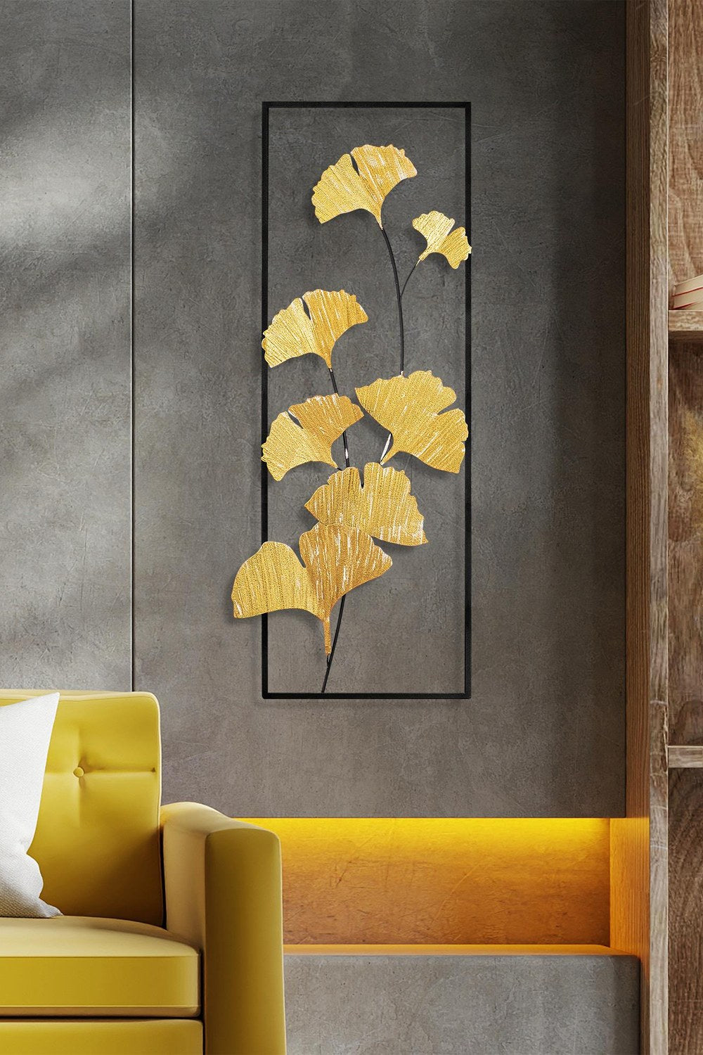 Bys-081-A Dekoratif Metal Duvar Tablosu - 2