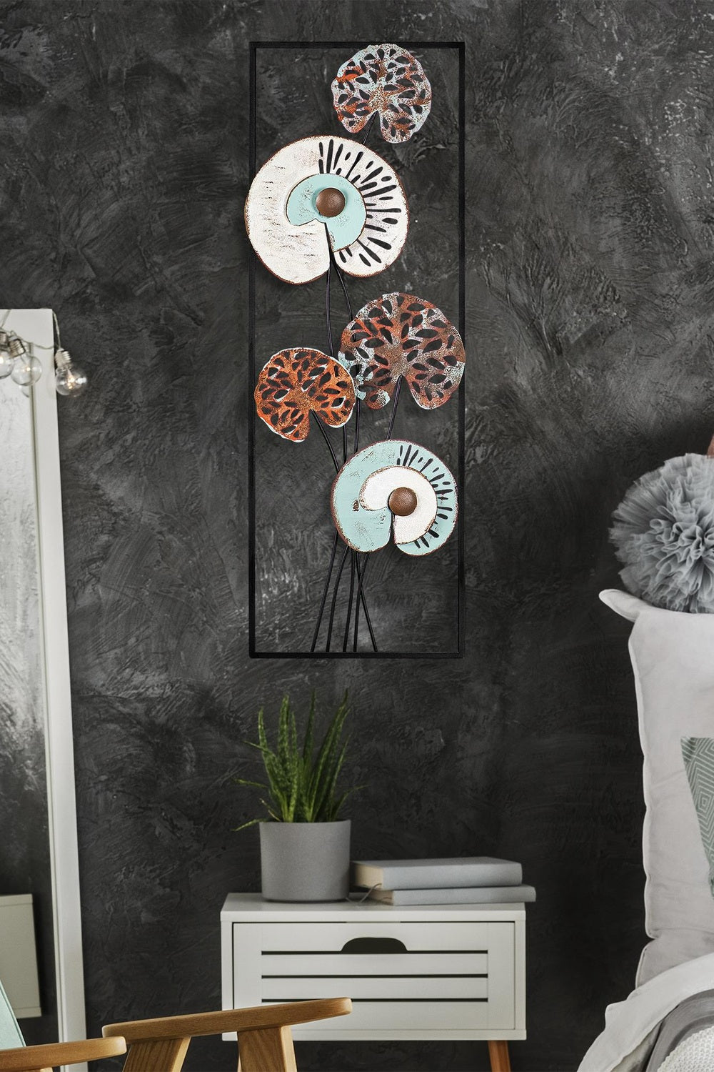 Bys-079-D Dekoratif Metal Duvar Tablosu - 2