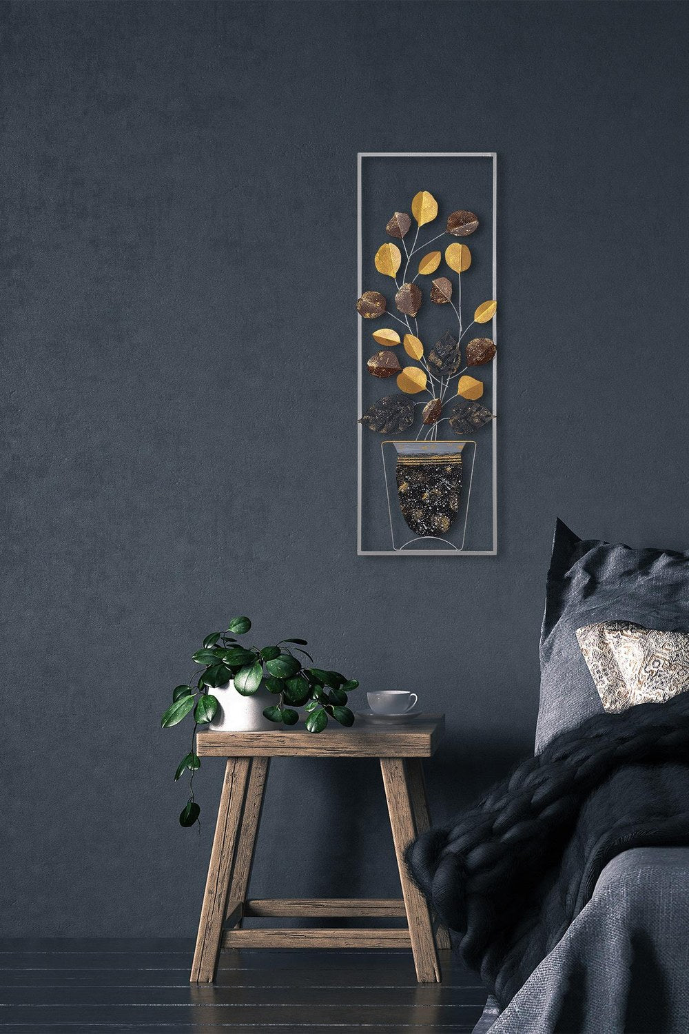 Bys-077 Dekoratif Metal Duvar Tablosu - 1