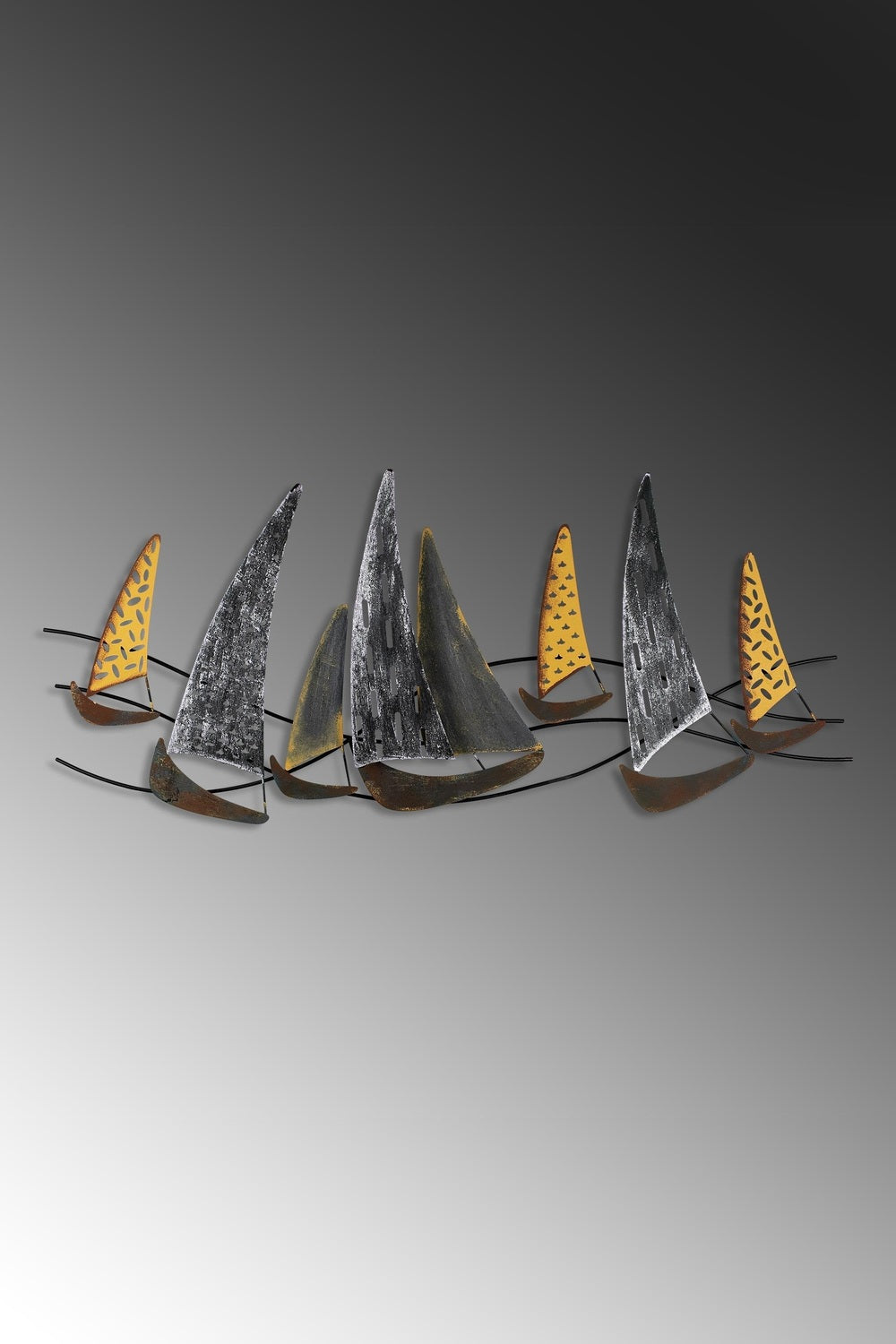 Bys-066-A Dekoratif Metal Duvar Tablosu - 3