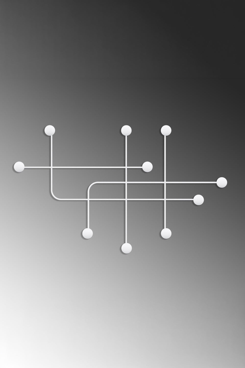 Amt-004-B Dekoratif Metal Askılık - 1