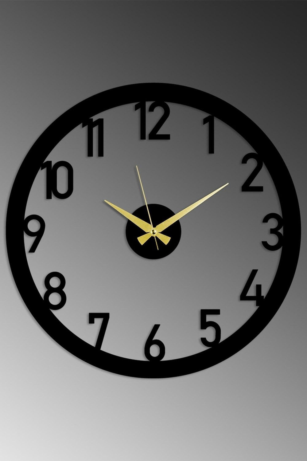 Watch-83 Dekoratif Metal Duvar Saati - 4