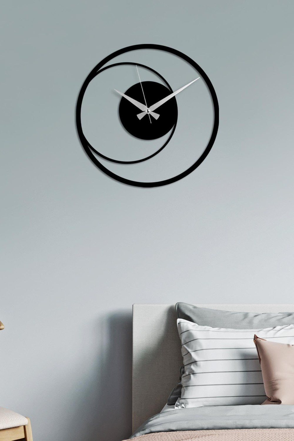 Watch-070 Dekoratif Metal Duvar Saati - 2