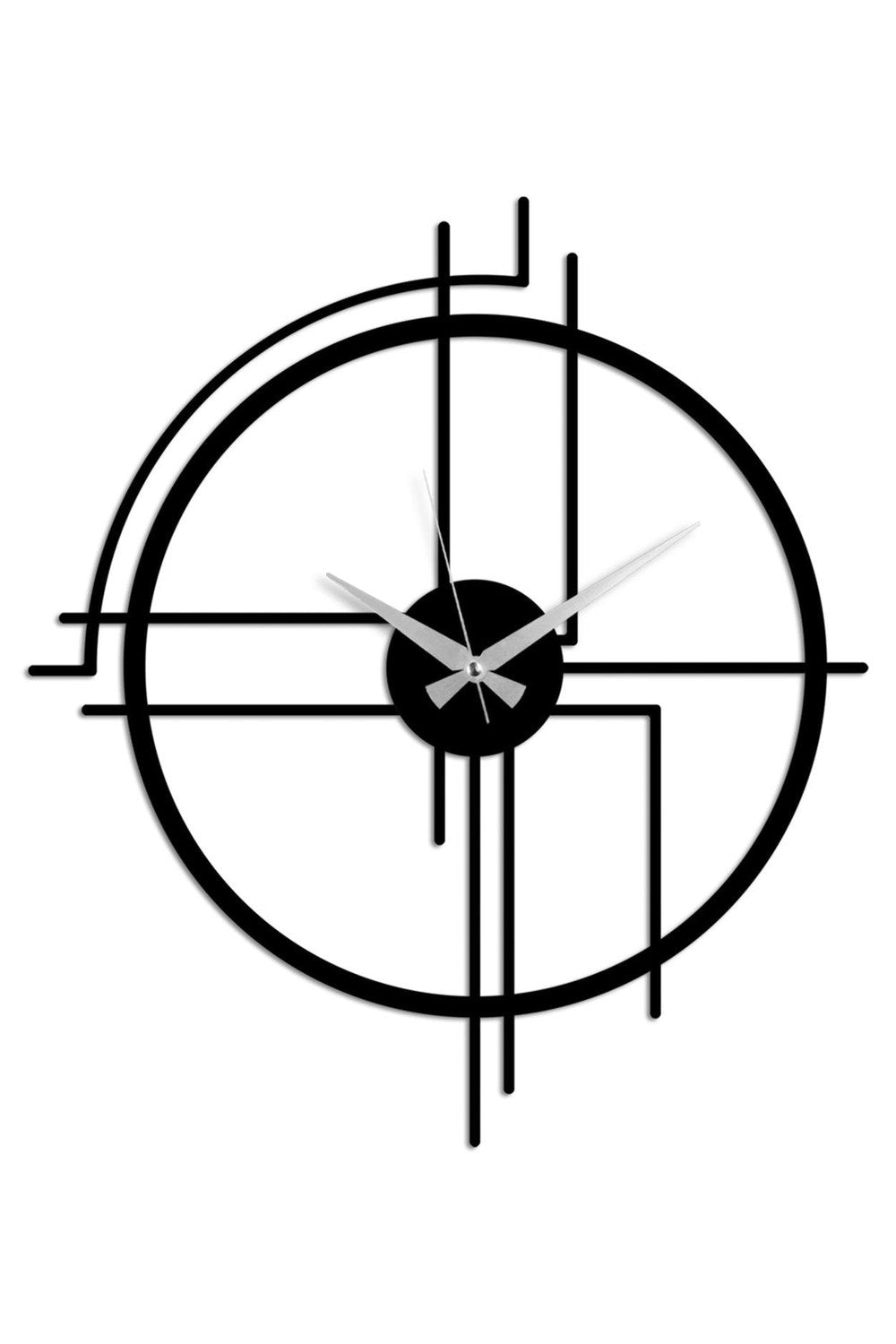 Watch-049 Dekoratif Metal Duvar Saati - 4