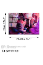 Uv-763 Baskılı Cam Dikdörtgen Duvar Tablosu - 6