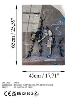 Uv-487 Baskılı Cam Dikdörtgen Duvar Tablosu - 7