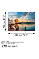 Uv-459 Baskılı Cam Dikdörtgen Duvar Tablosu - 7