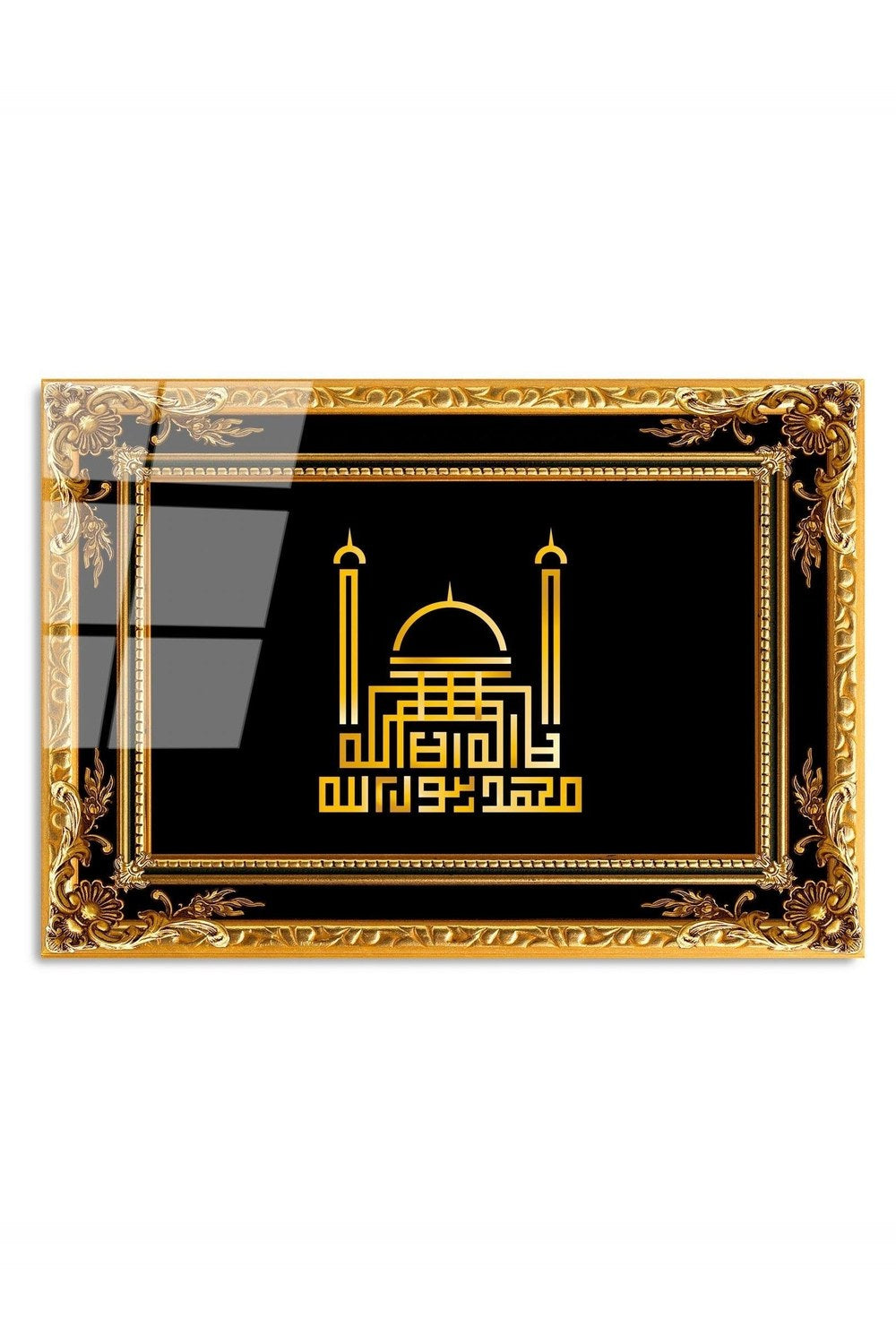 Uv-448 Baskılı Cam Dikdörtgen Duvar Tablosu - 5