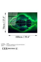Uv-235 Baskılı Cam Dikdörtgen Duvar Tablosu - 7