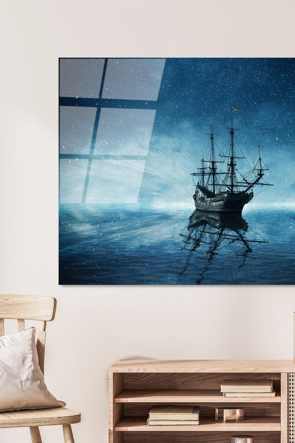 Uv-231 Baskılı Cam Dikdörtgen Duvar Tablosu - 1