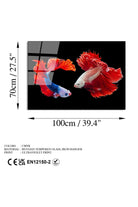 Uv-167 Baskılı Cam Dikdörtgen Duvar Tablosu - 7