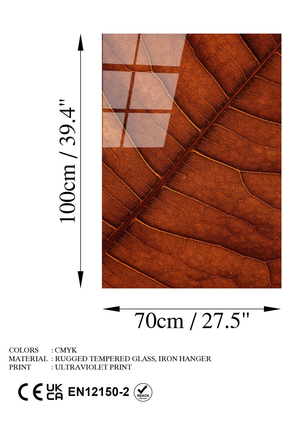 Uv-119 Baskılı Cam Dikdörtgen Duvar Tablosu - 7
