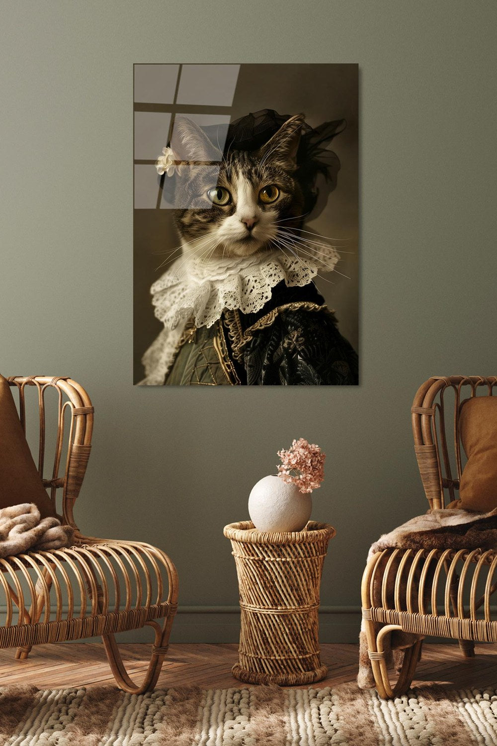 Uv-1188 Baskılı Cam Dikdörtgen Duvar Tablosu - 2