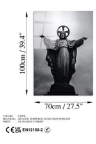 Uv-066 Baskılı Cam Dikdörtgen Duvar Tablosu - 7