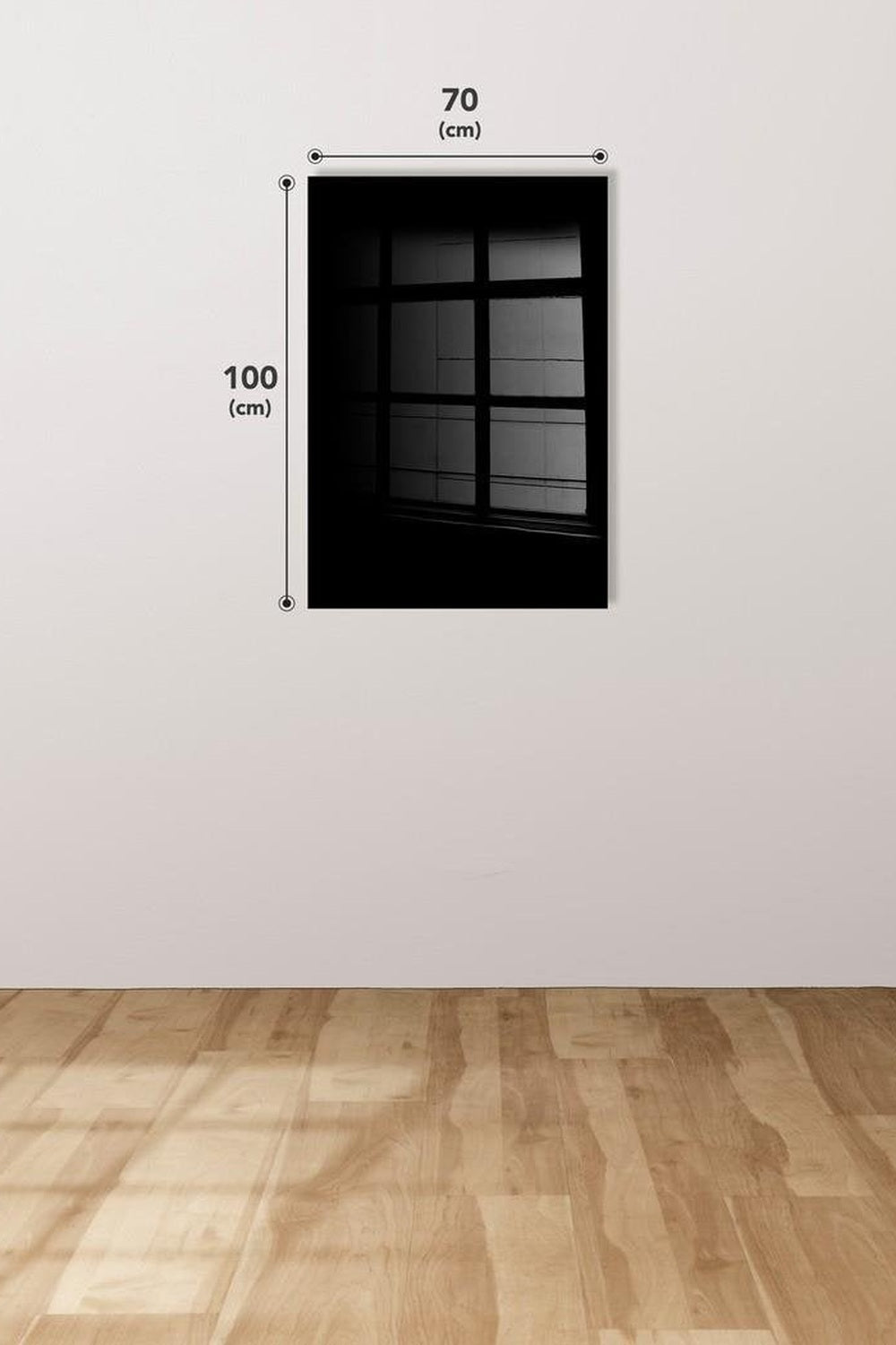 Uv-016 Baskılı Cam Dikdörtgen Duvar Tablosu - 2