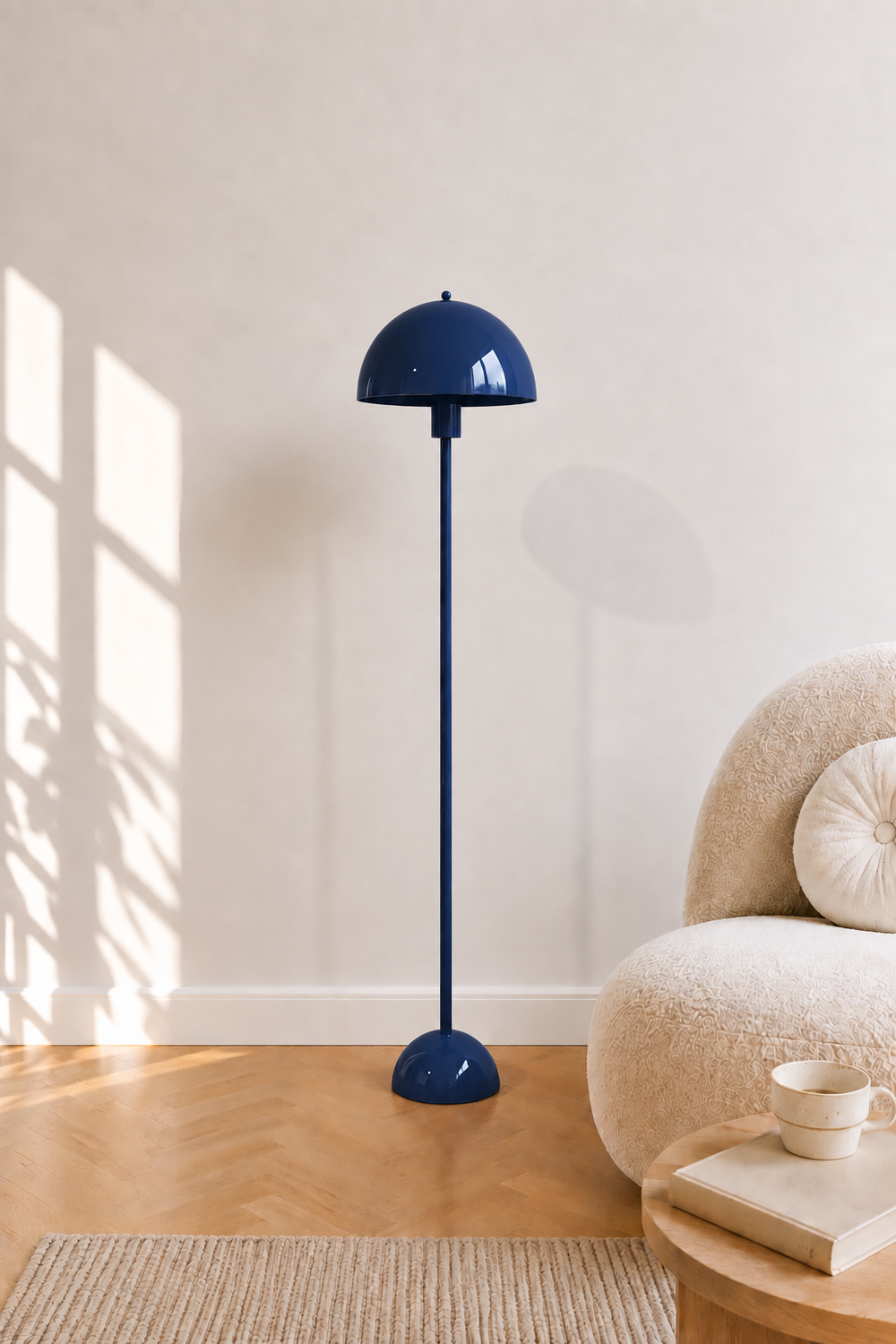 Soho Lacivert Metal Lambader - 0