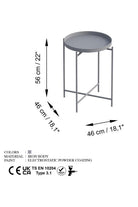 Shb-007-C Dekoratif Metal Sehpa - 5