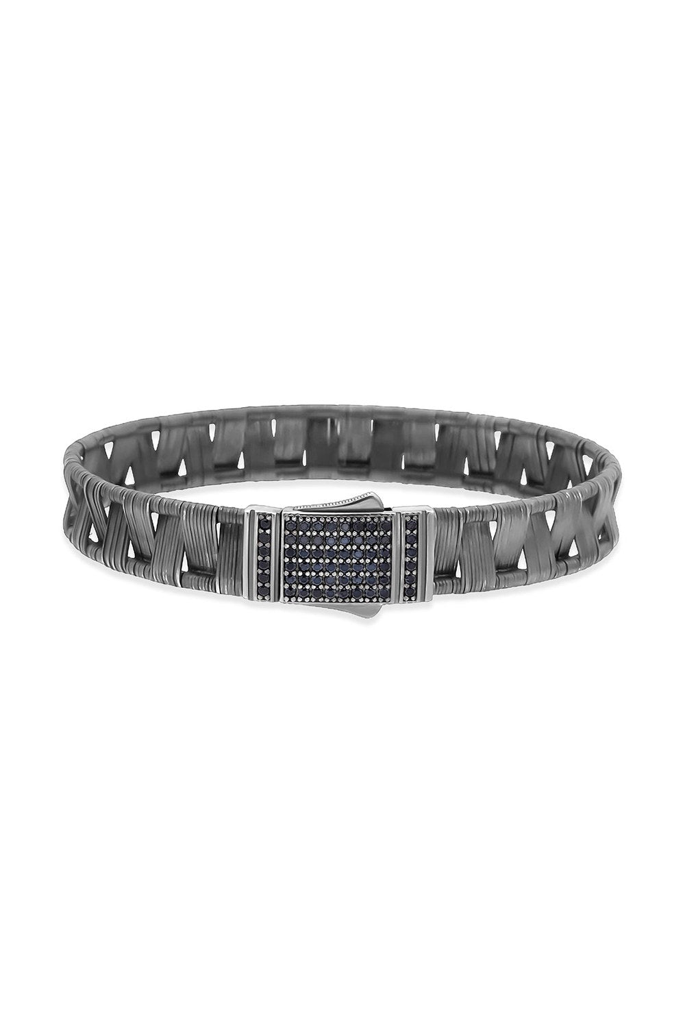 Noctra Cross Silver Erkek Bileklik - 0