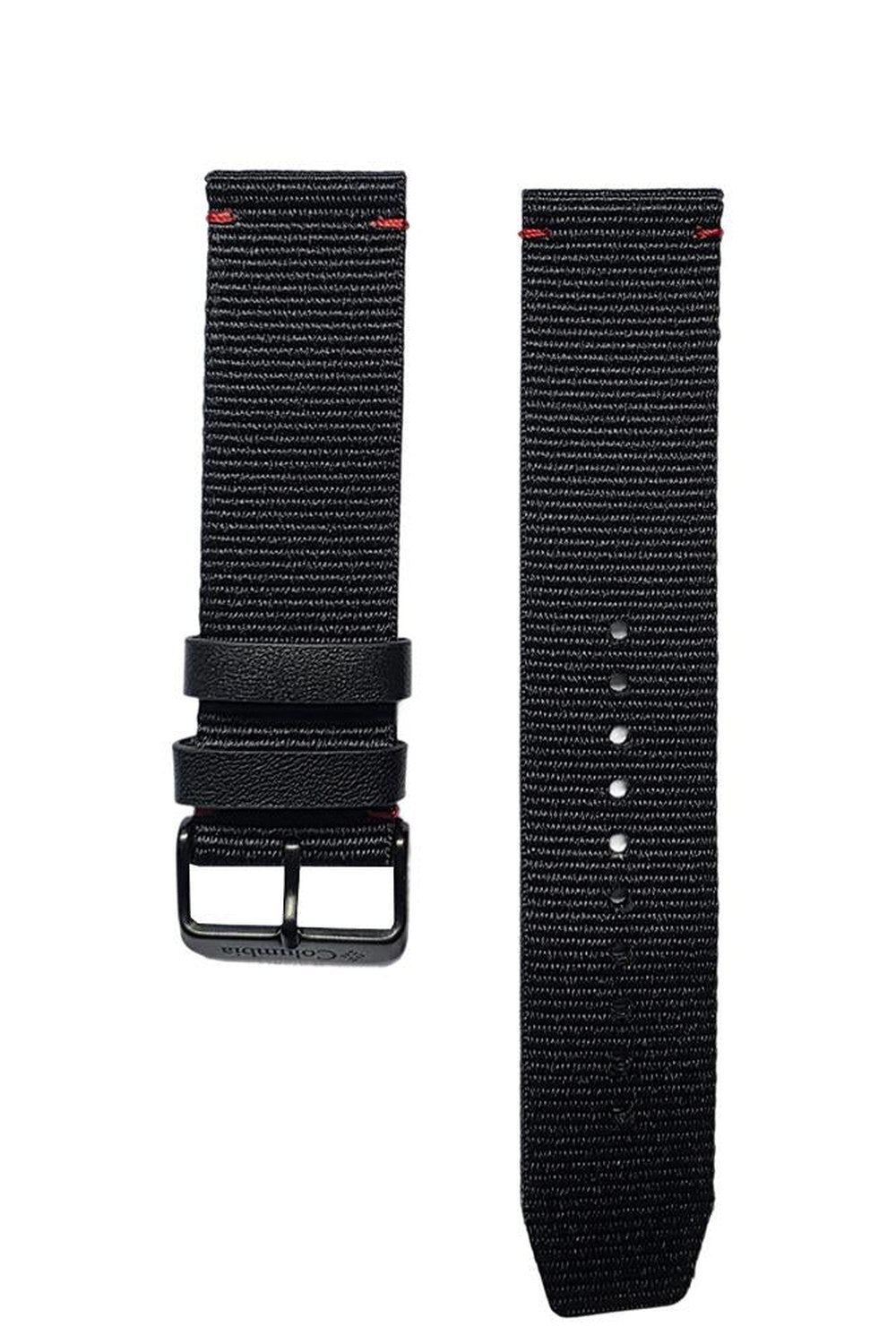 Siyah Tekstil Saat Kordonu (22 Mm) - 0