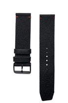 Siyah Tekstil Saat Kordonu (22 Mm) - 0