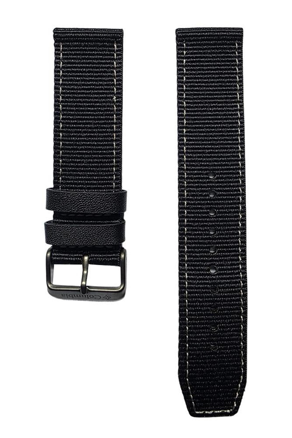 Siyah Tekstil Saat Kordonu (22 Mm) - 0