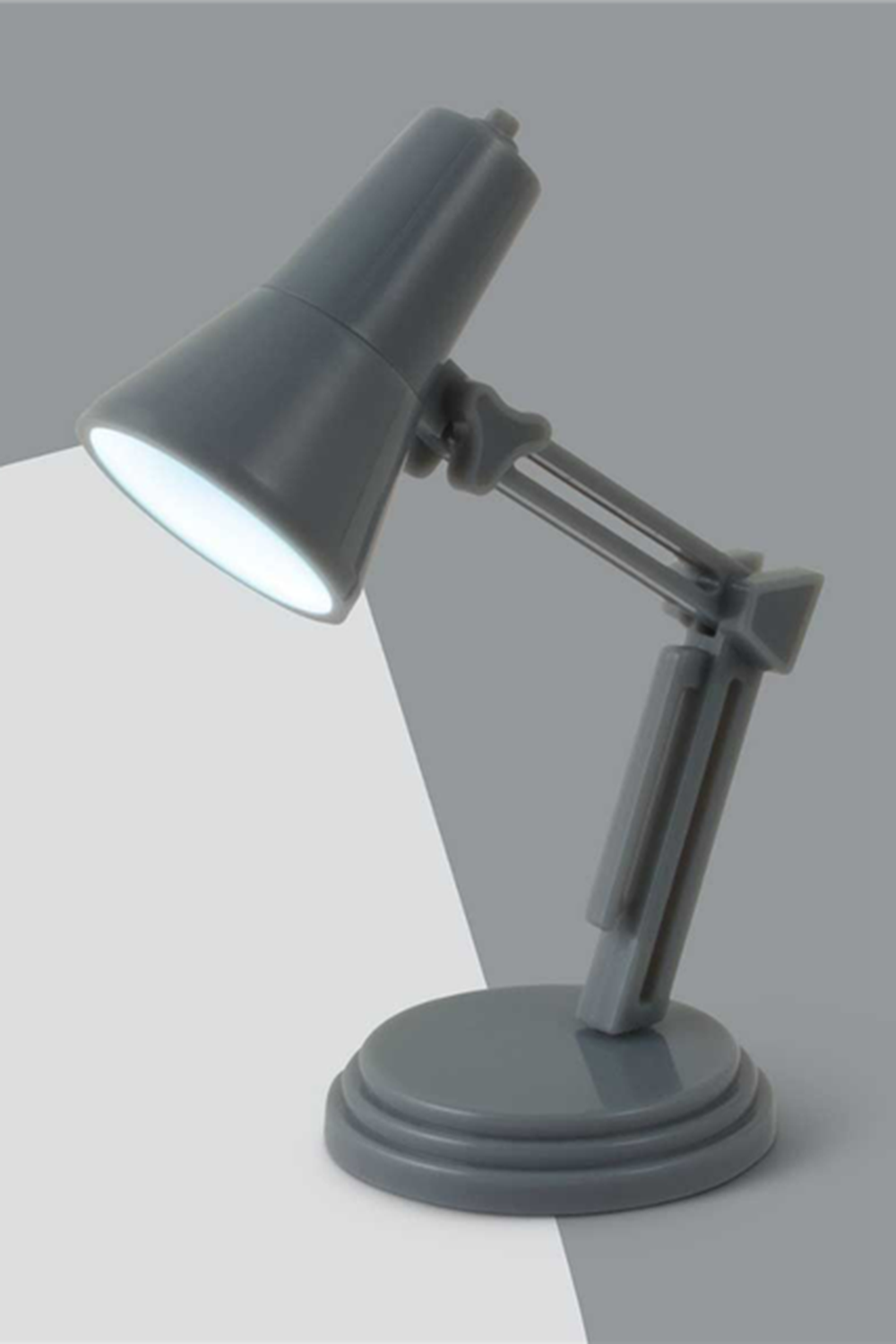 Küçük Kitap Okuma Lambası Gri - 1