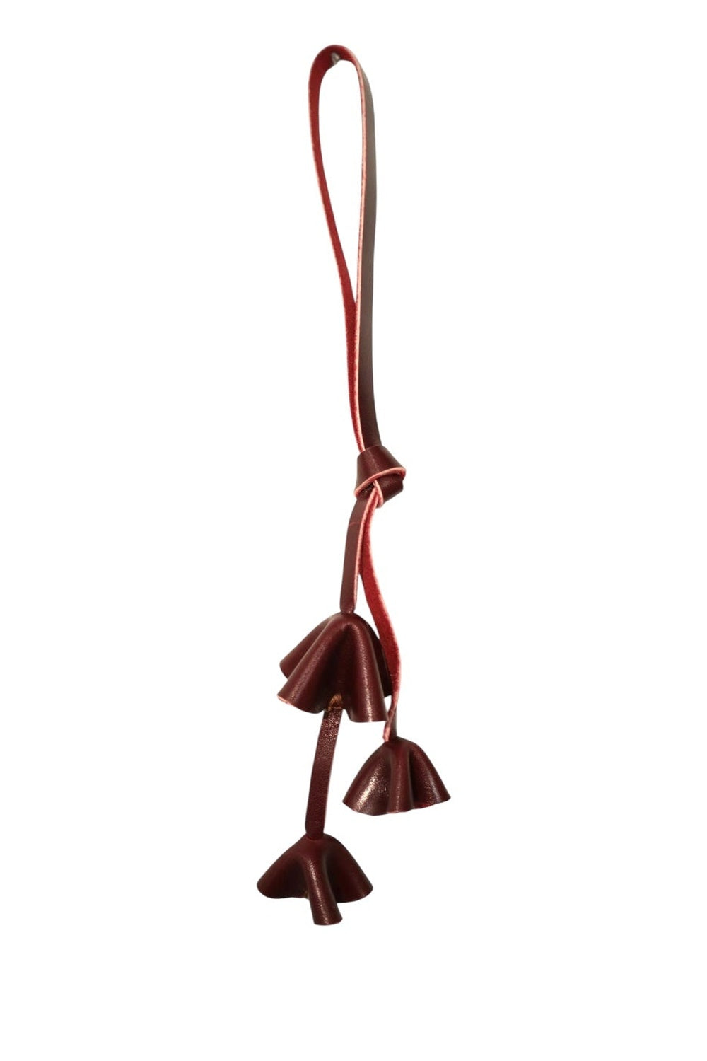 Mürdüm Flora Deri Çanta Charm - 0