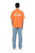 Unisex Relaxed Fit Logo Kabartmalı Nakış Detaylı Premium Kargo Pantolon - Mavi - 2