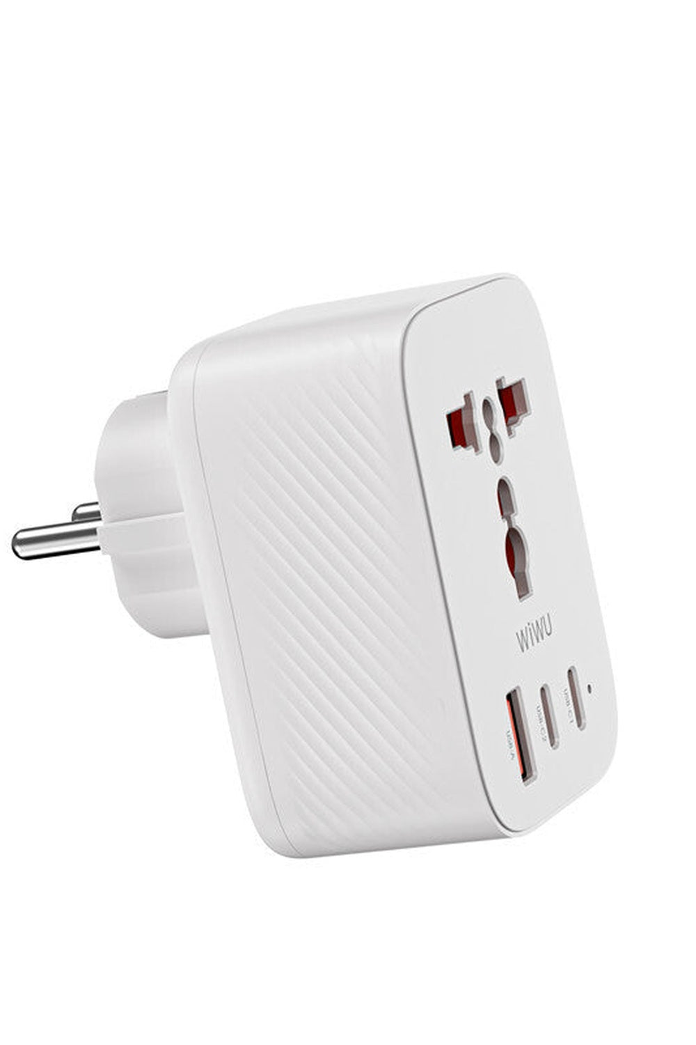 Gan Teknolojili 3 Portlu Seyahat Şarj Adaptörü, 20w - Beyaz - 2
