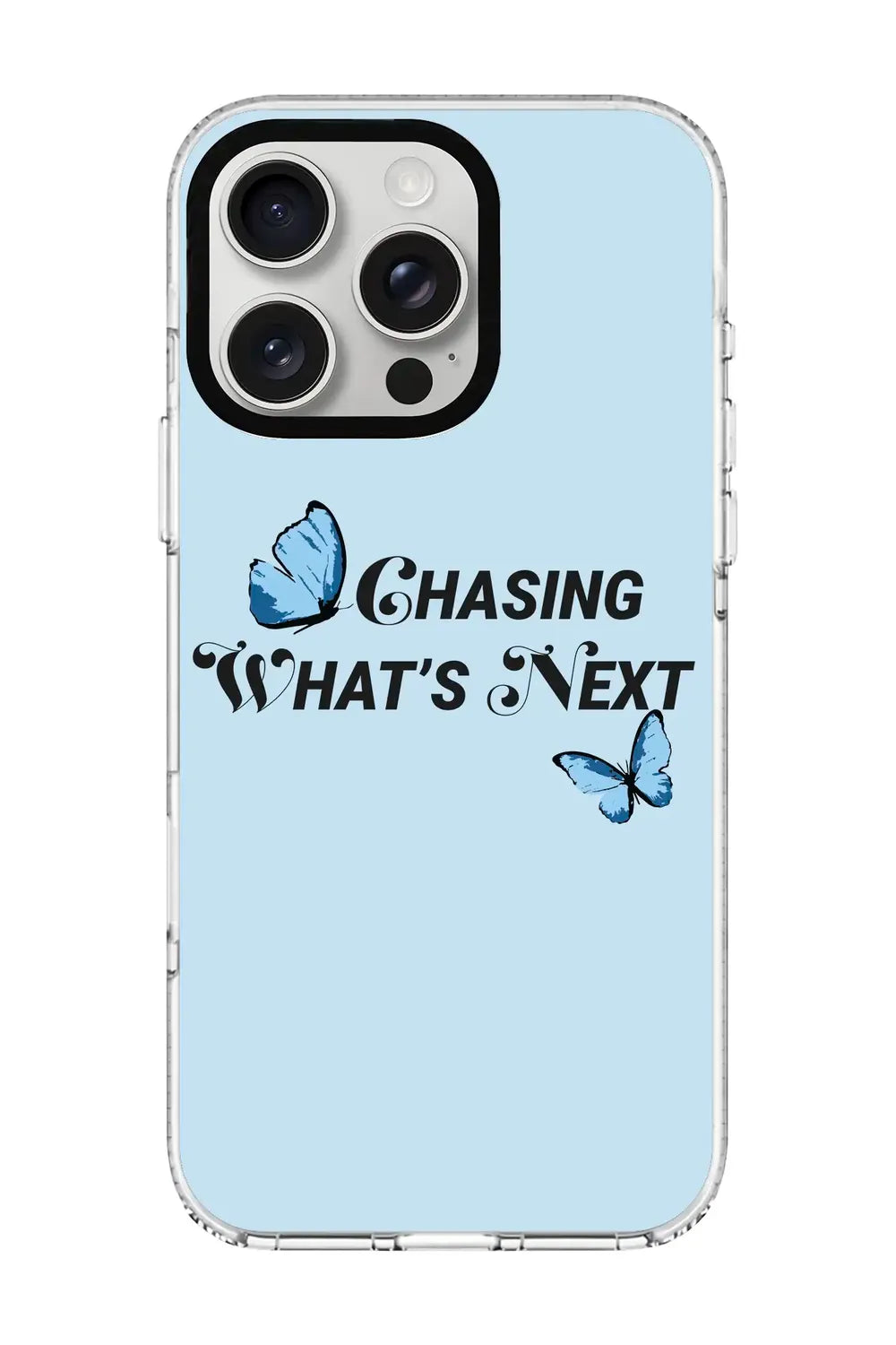Chasing What's Next Clear Magsafe Kılıf, Iphone 16 Pro Max - 0