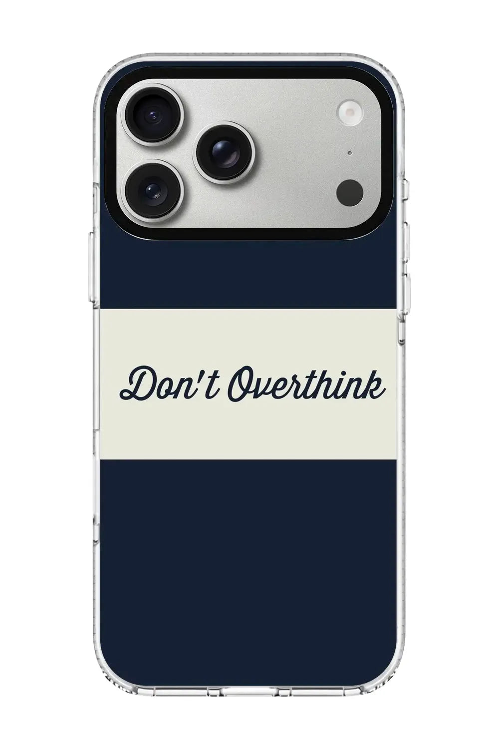 Don't Overthink Clear Magsafe Kılıf, Iphone 17 Pro - 0