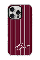 Classic Stripe Clear Magsafe Kılıf, Iphone 15 Pro Max - 0