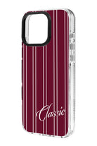 Classic Stripe Clear Magsafe Kılıf, Iphone 15 Pro Max - 1