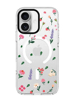 Kişiye Özel Little Blossoms Şeffaf Clear Magsafe Kılıf, Iphone 16 Plus - 0