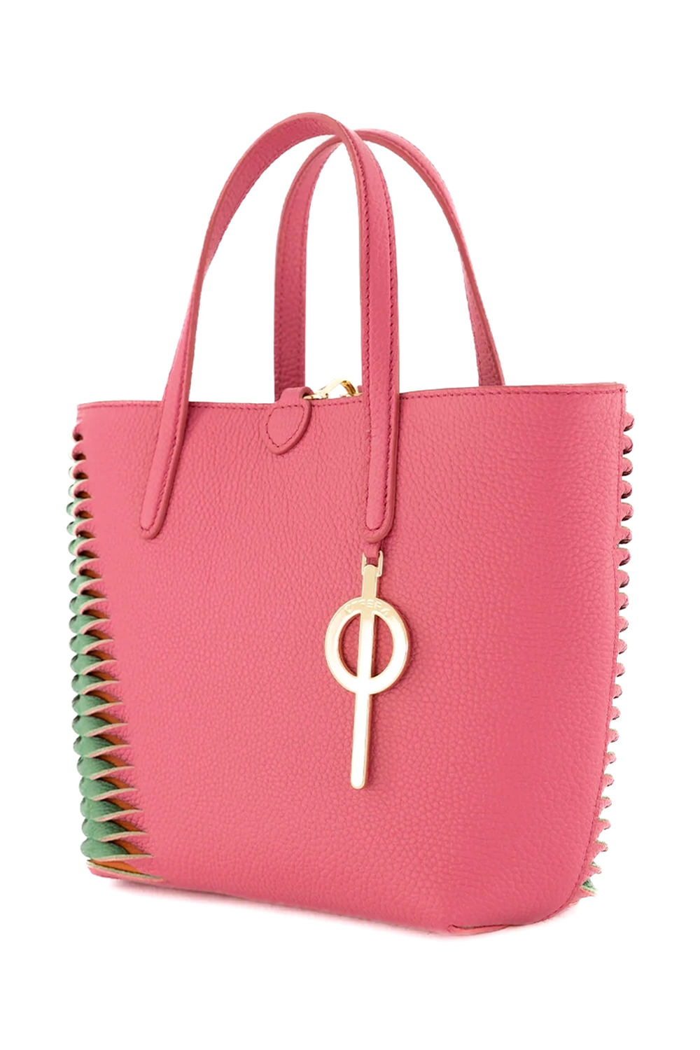 Mini Shopping Bag Pink&Green - 2