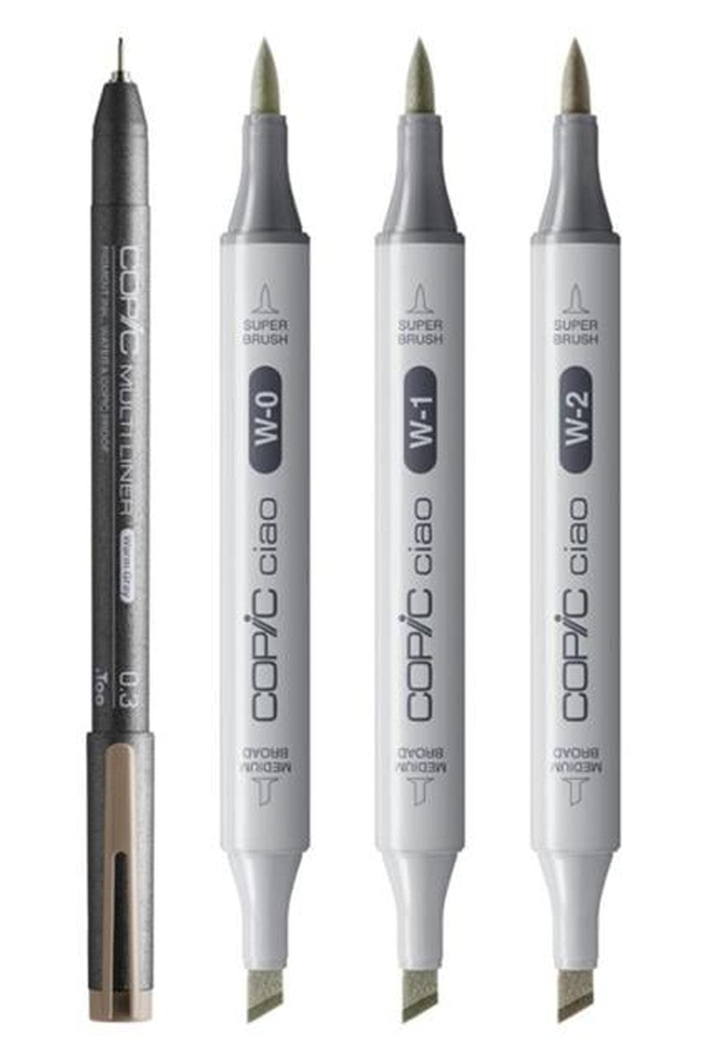 Ciao 4'lü Shade Set Light Warm Grey - 0