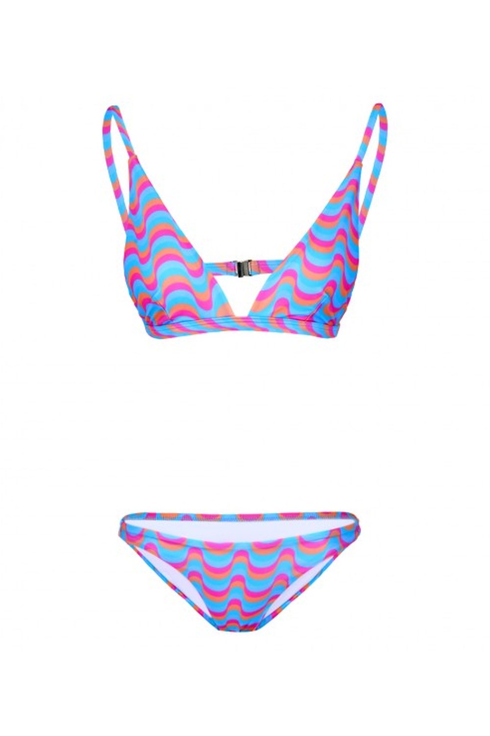 Wavy Bikini Takım, Mavi - 0