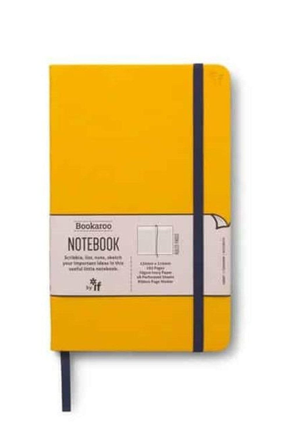 A5 Çizgili Defter - Hardal Sarısı - 0
