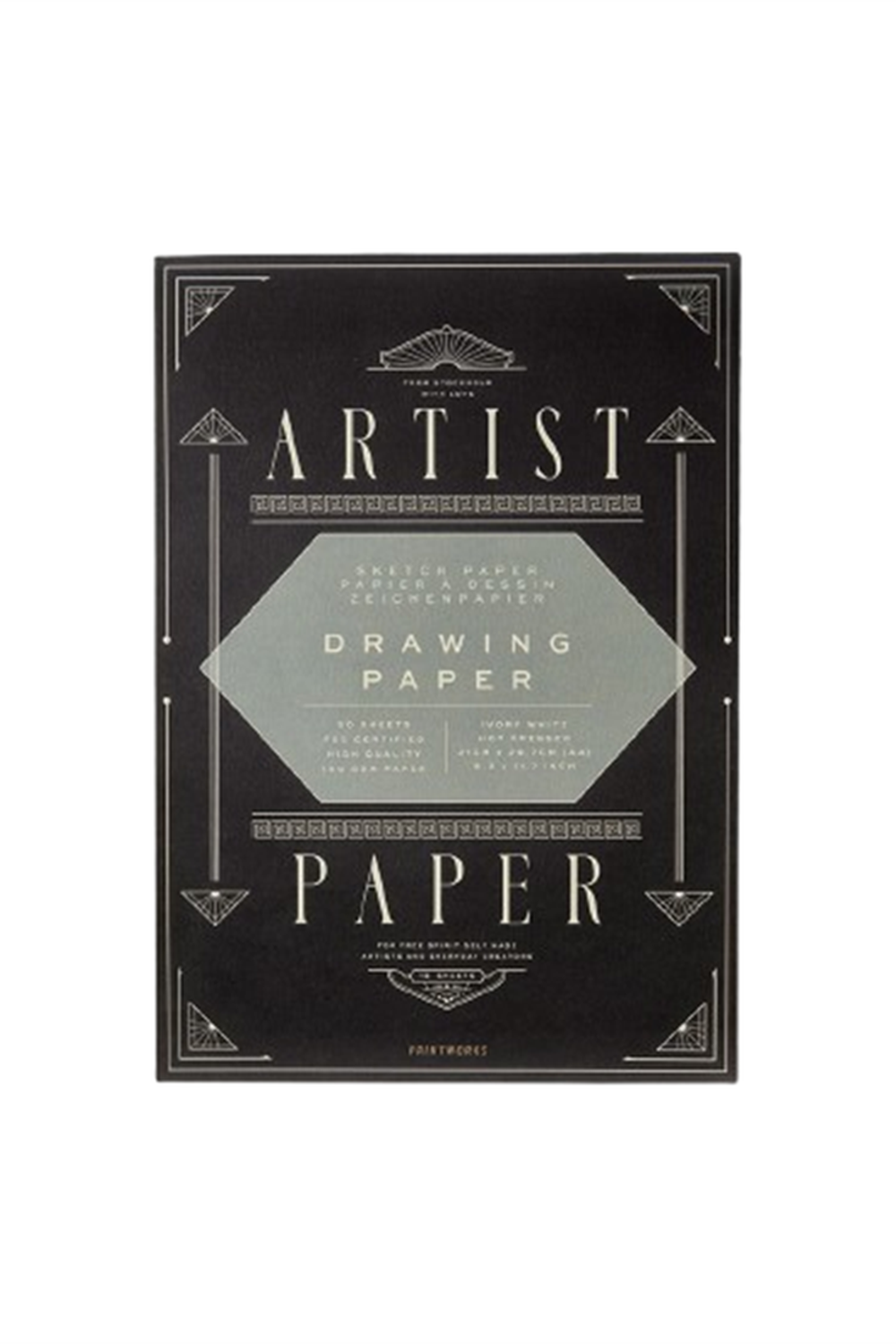 Drawring Paper Pad A4 Çizgisiz Çizim Defteri - 0
