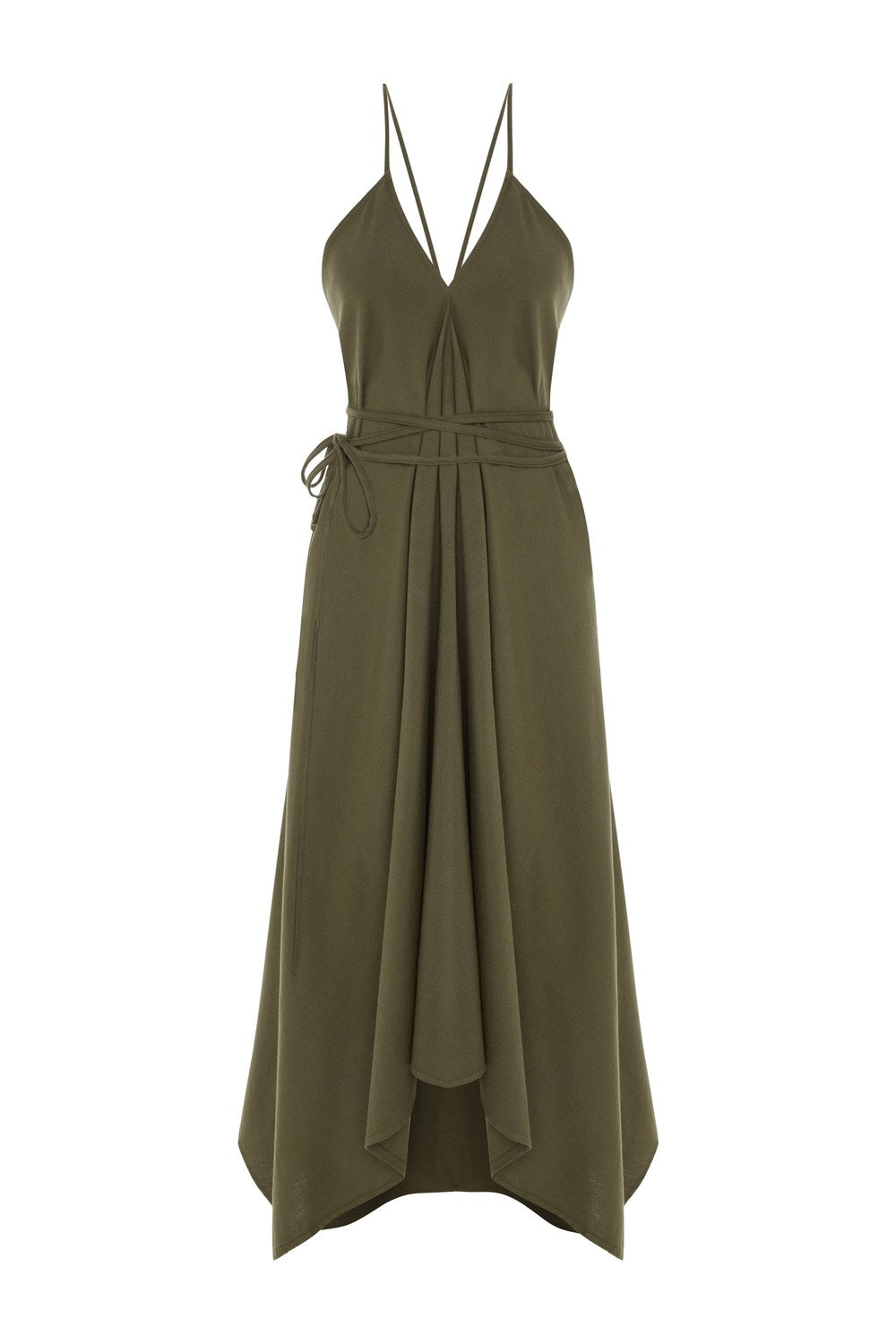 Sage Maxi Dress - Khaki Green - 9